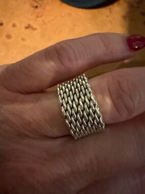 Tiffany somerset mesh ring
